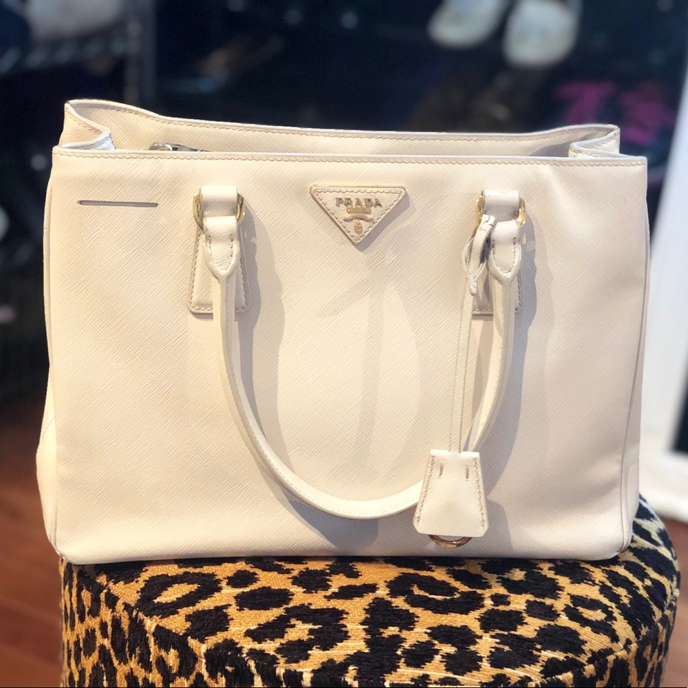 White Prada Bag
